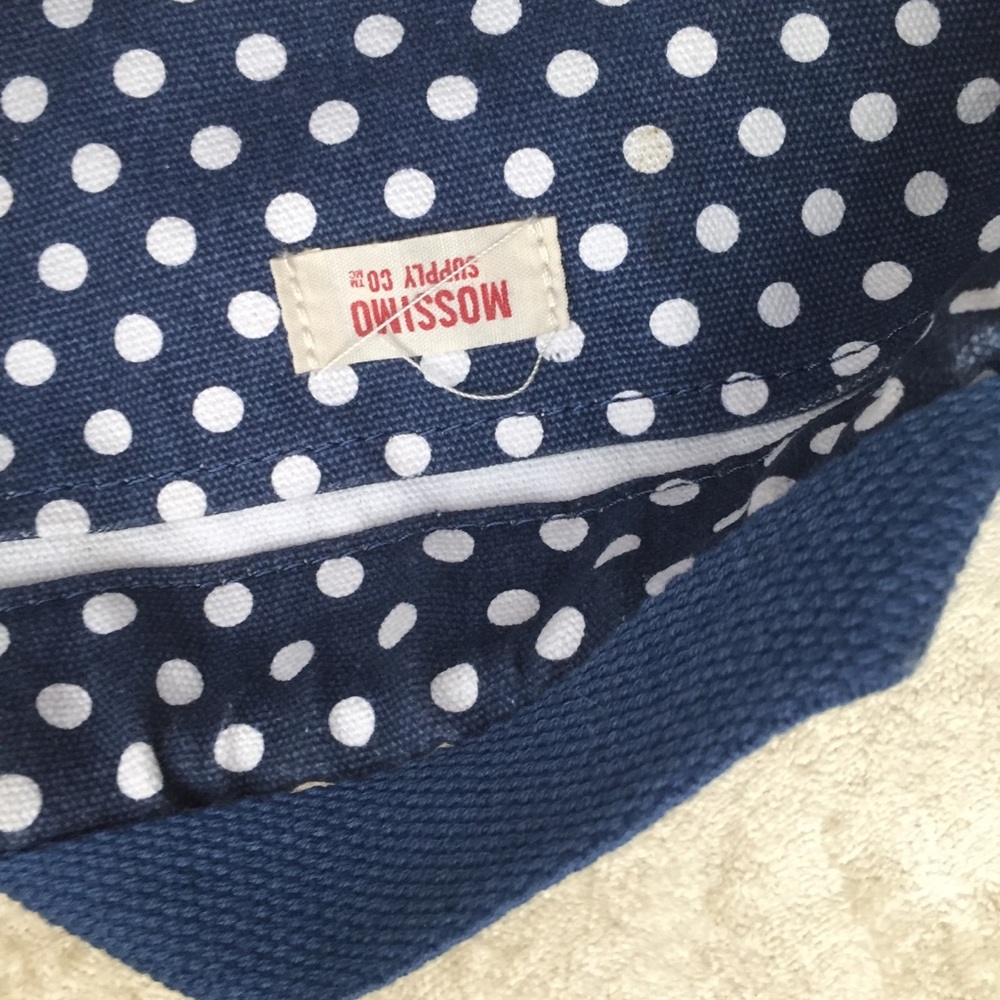 Y2k Mossimo Polka Dot Canvas Backpack - image 4